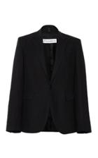 Jw Anderson Tailored Jacket With Removable Satin Lapel