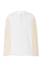 Fear Of God Two-tone Cotton-jersey Henley T-shirt