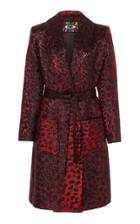 Libertine Night Leopard Wrap Coat