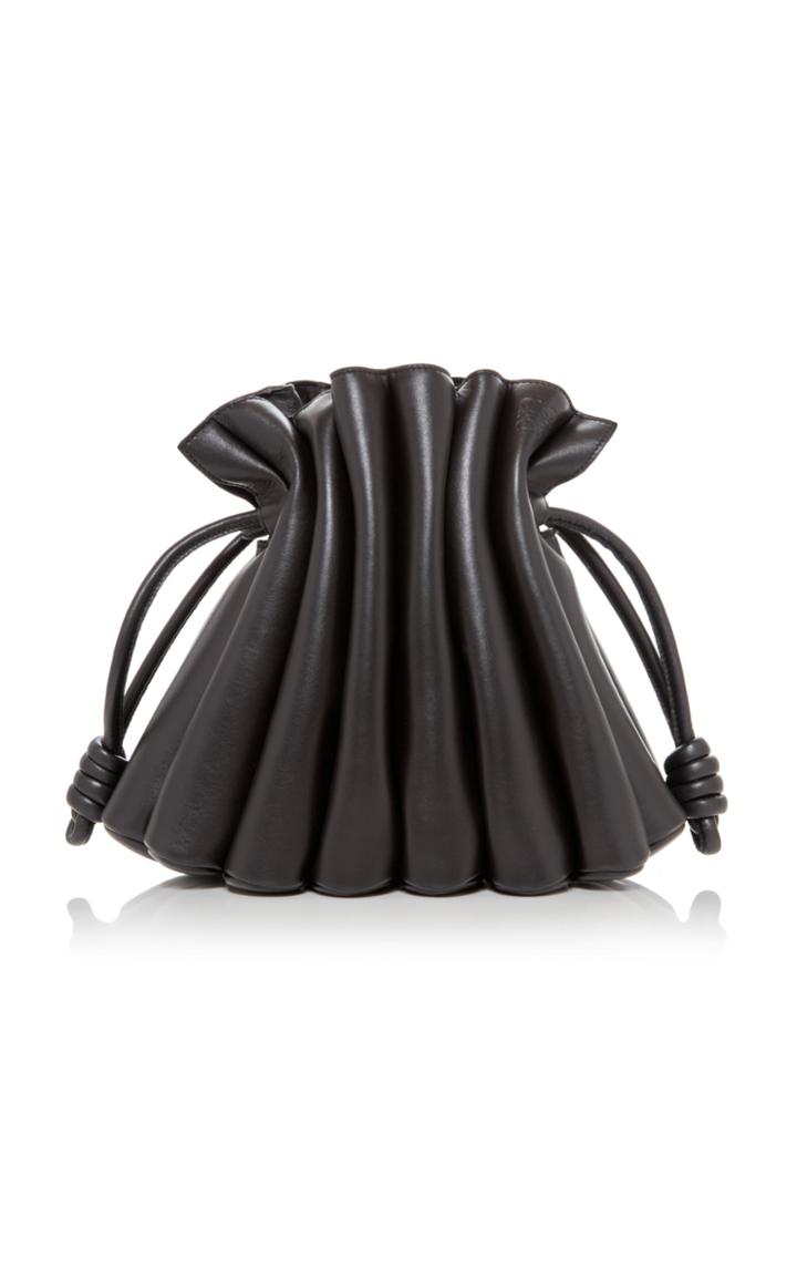Moda Operandi Loewe Flamenco Ondas Leather Clutch