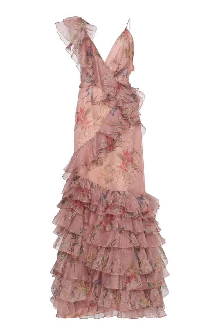 Johanna Ortiz The Place Of Silent Silk Organza Dress
