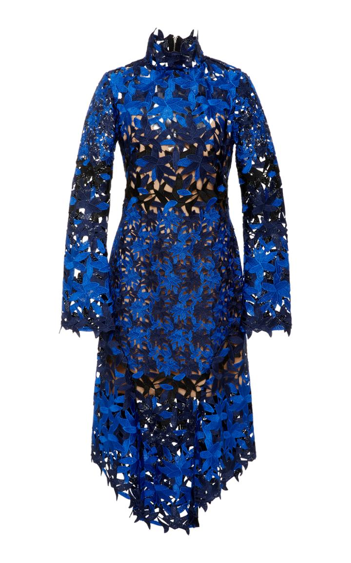 Acler Davis Lace Midi Dress