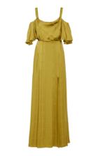 Temperley London Erika Satin Slit Dress