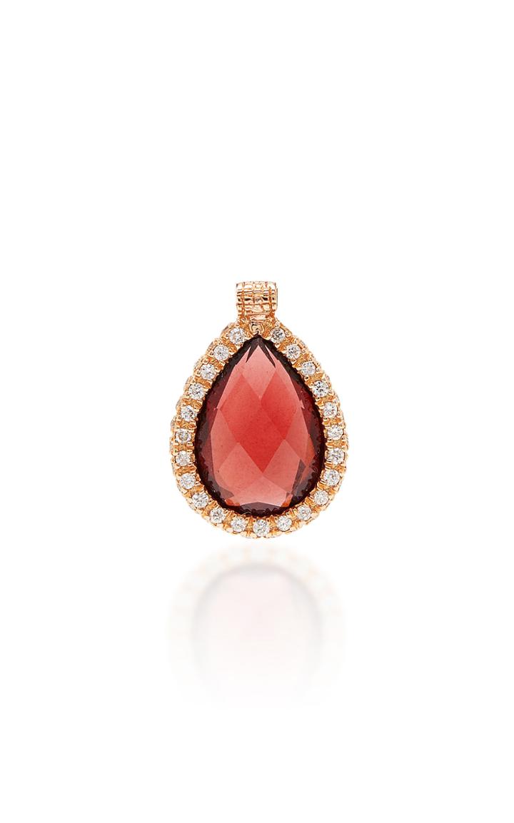 Nina Runsdorf M'o Exclusive: Medium Garnet Flip Charm