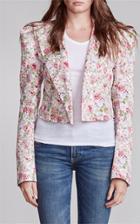 Moda Operandi R13 Floral Cotton Cropped Blazer