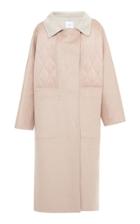 Agnona Crash Cashmere Double Face Trench Coat