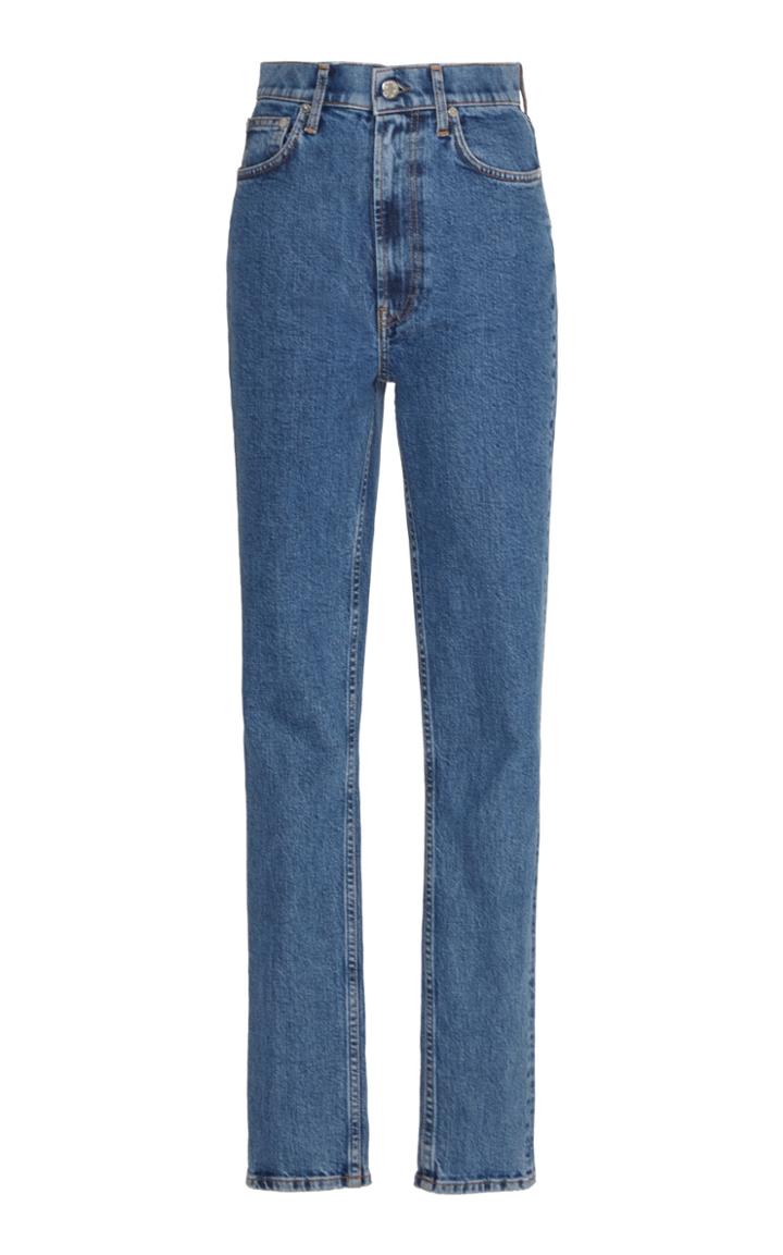 Helmut Lang High Rise Stretch Skinny Jeans