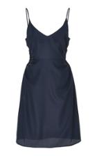 Rokh Cutout Gathered Crepe De Chine Dress