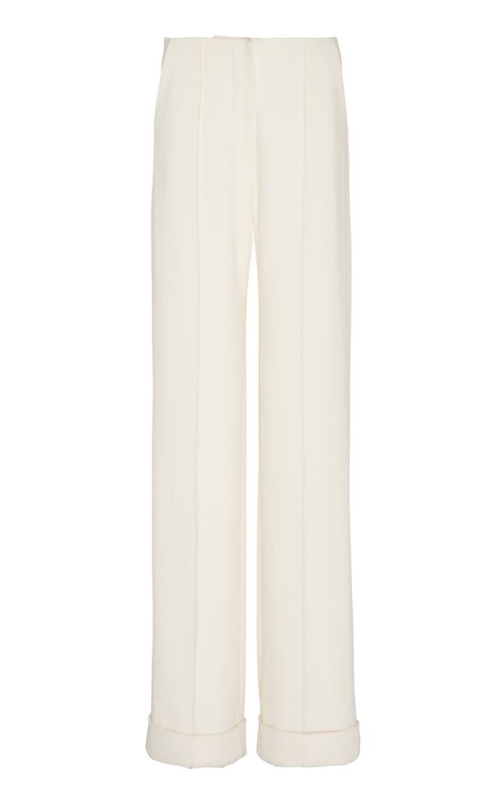 Moda Operandi Jonathan Simkhai Stella Pleated Crepe Trousers Size: 2