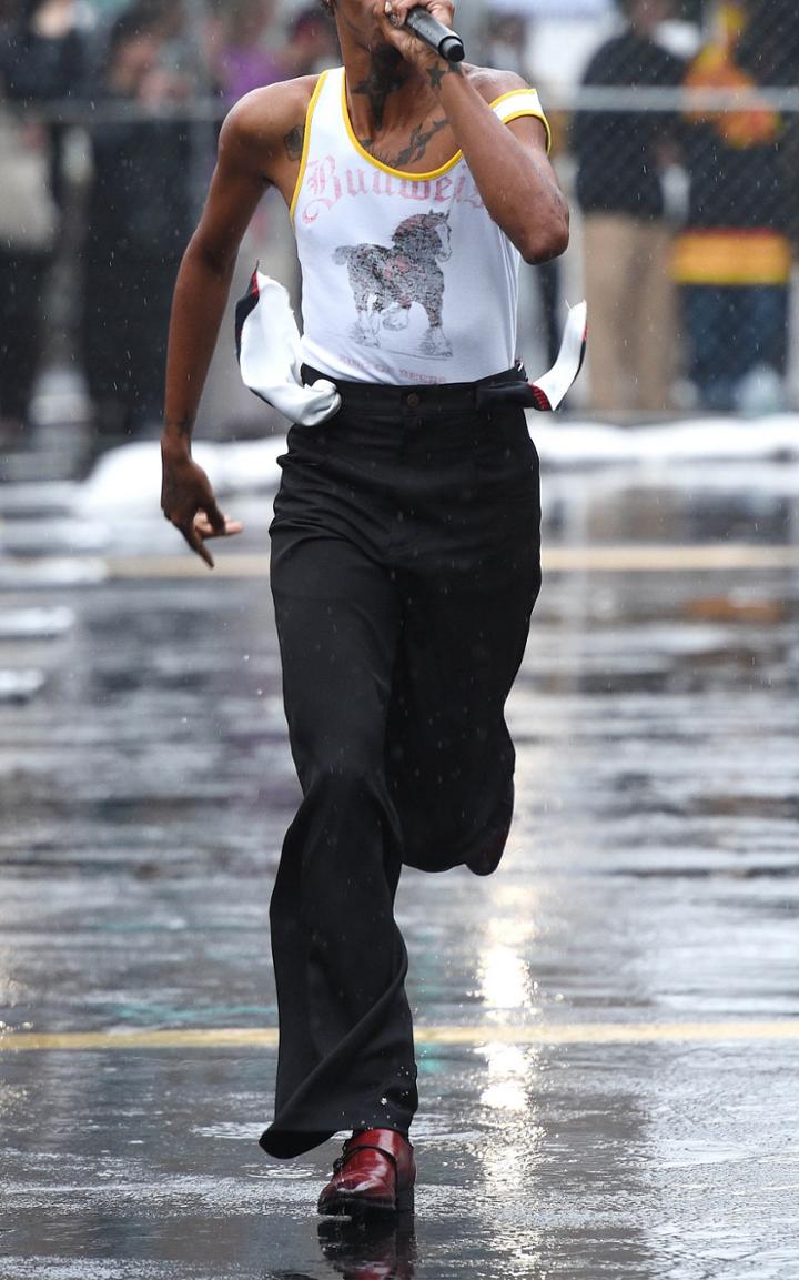 Telfar Off-the-shoulder Cotton Tour Tank