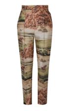 Moda Operandi Andres Otalora Aplomo Cropped Wool-silk Pants