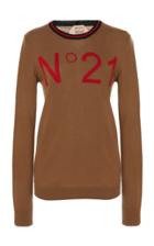 N 21 N&deg;21 Long Sleeve Graphic Pullover