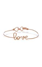 Atelier Paulin Love 14k Rose-gold Bracelet