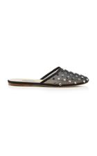 Attico Gina Bejeweled Slippers