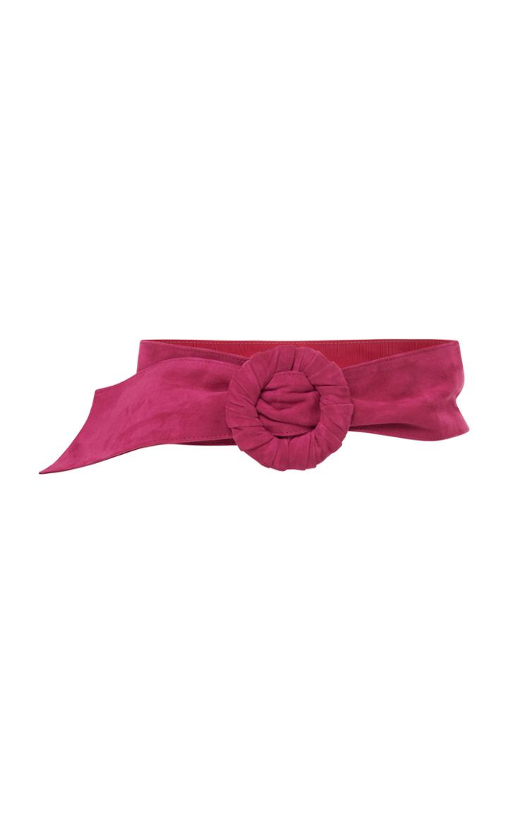 Blumarine Belt With Covered Buckle