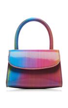 By Far Mini Rainbow Leather Top Handle Bag