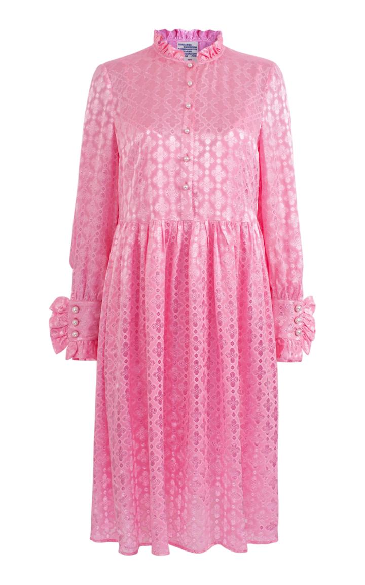 Baum Und Pferdgarten Agacia Pink Knee Length Dress