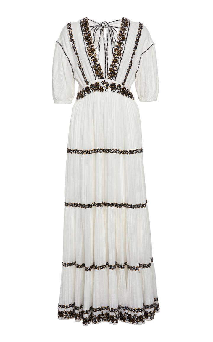 Ulla Johnson Alma Cotton Maxi Dress