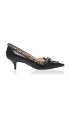N 21 N&deg;21 Jeweled Kitten Heel Pump