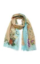 Ama Pure Peonie Turchese Scarf