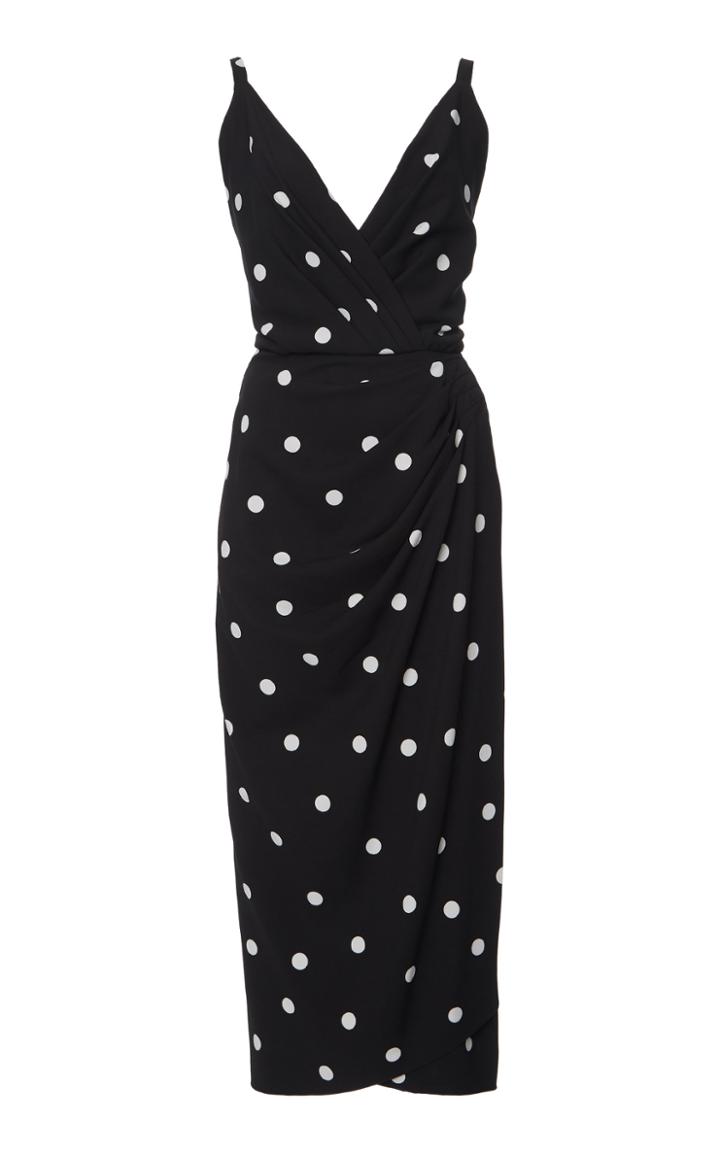 Moda Operandi Dolce & Gabbana Polka-dot Cady Dress