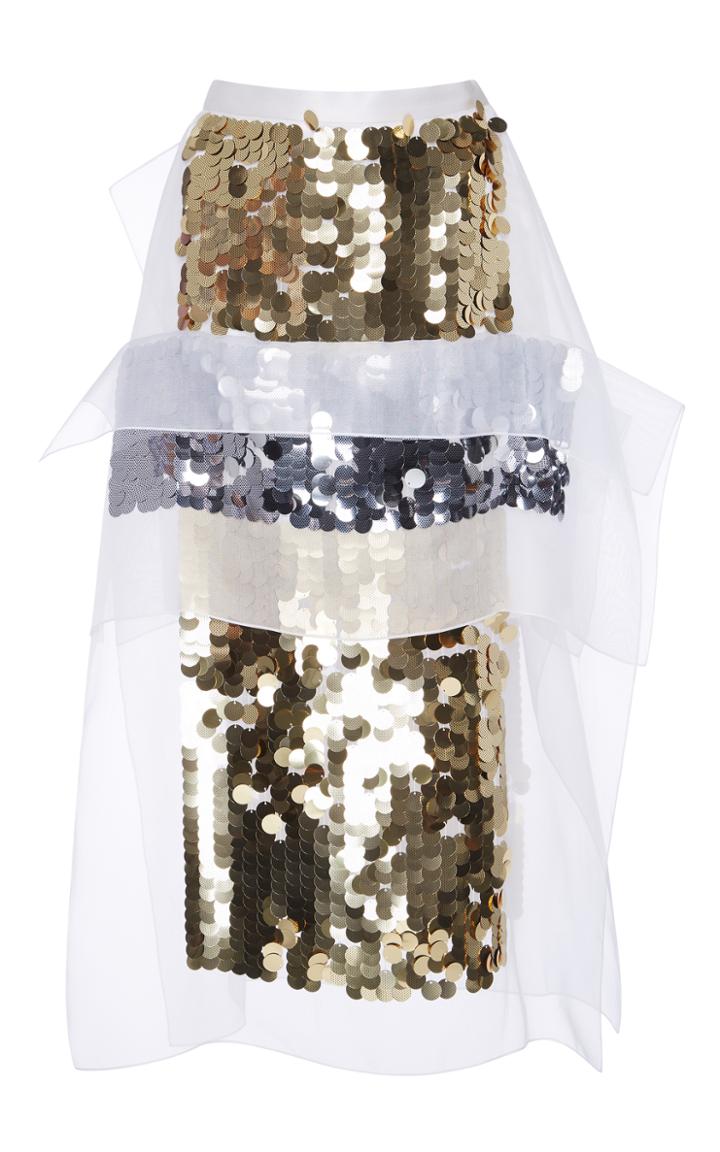 Christopher Kane Sequin Midi Skirt