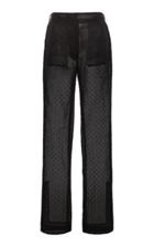 Moda Operandi Cecilie Bahnsen Elisabeth Organza Straight-leg Pants