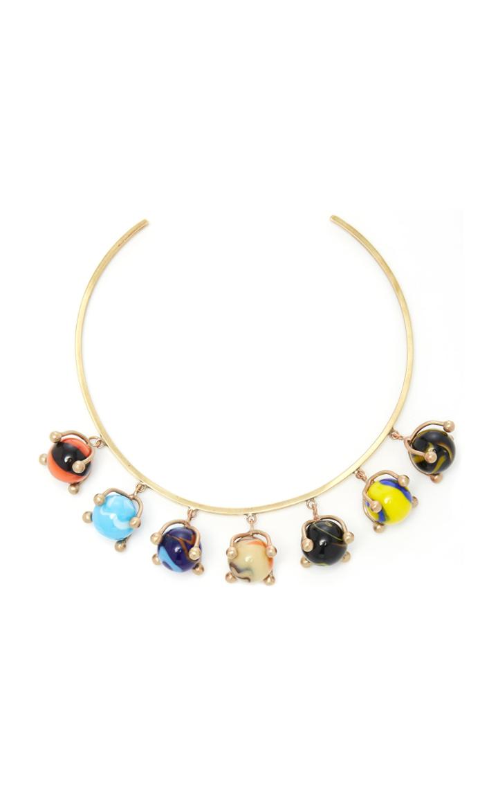 Rosie Assoulin Marble Choker