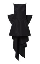 Moda Operandi Carolina Herrera Bow-detailed Silk Faille Mini Dress