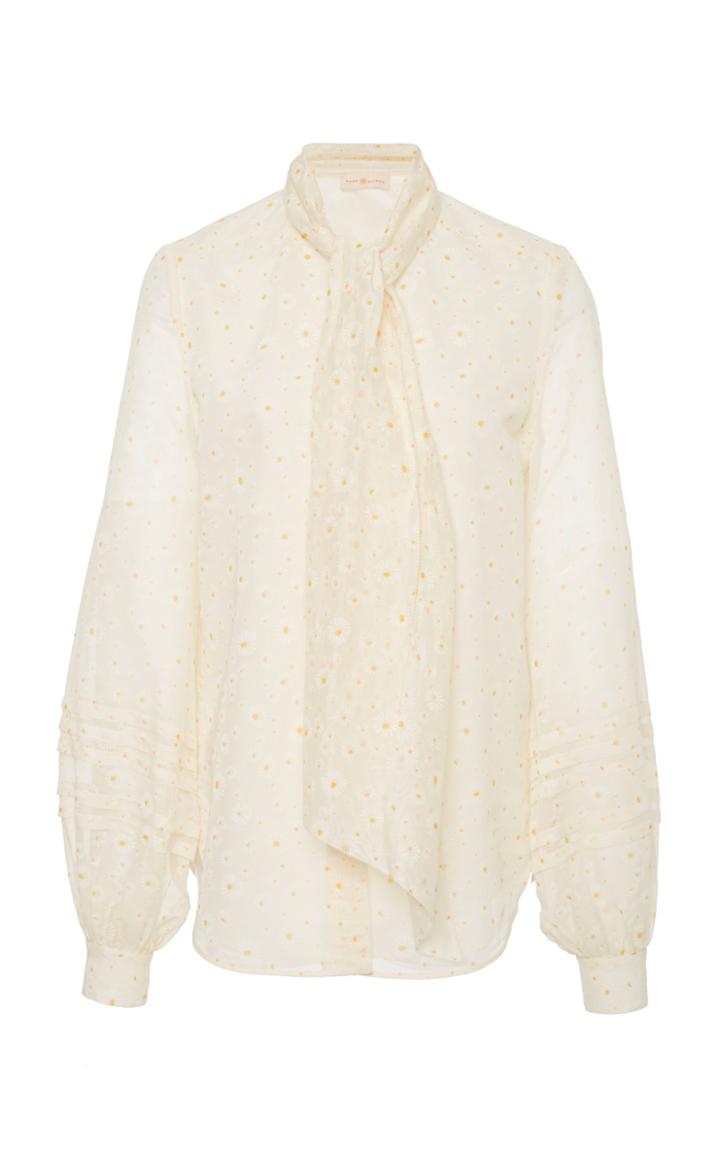 Tory Burch Hayden Silk Tie Top