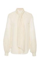 Tory Burch Hayden Silk Tie Top