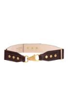 Moda Operandi Balmain B-ring Hook Leather Belt