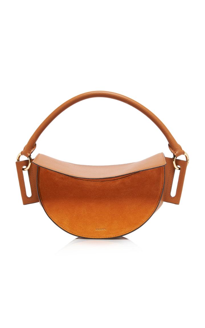 Yuzefi Dip Two-tone Suede Bag