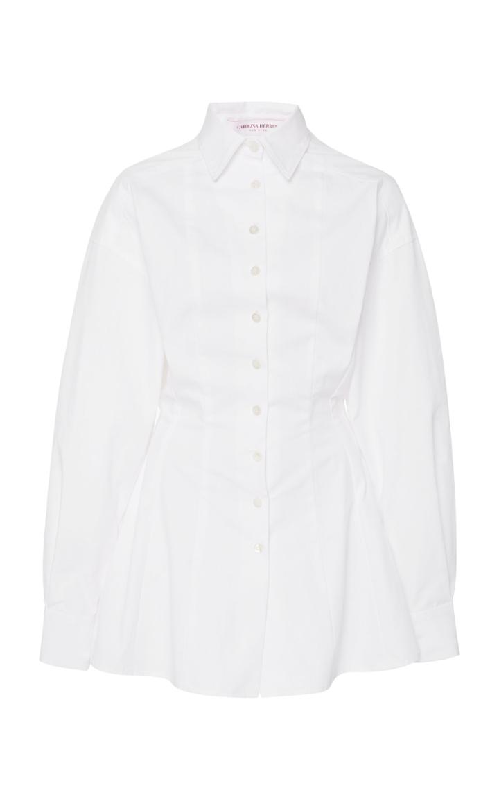 Moda Operandi Carolina Herrera Long Sleeve Cinched Top Size: 0