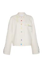 Mira Mikati Hand Embroidered Retro Car Jacket