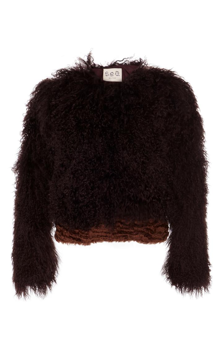 Sea Penny Fur Coat