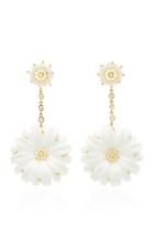 Brent Neale M'o Exclusive Editorial Double Wildflower Drop Earrings