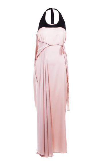 Mafalda Von Hessen Bias Cut Wrap Dress