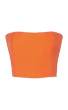 Emilio De La Morena Camilla Strapless Silk Top
