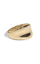 Young Frankk Crest Gold-plated Ring
