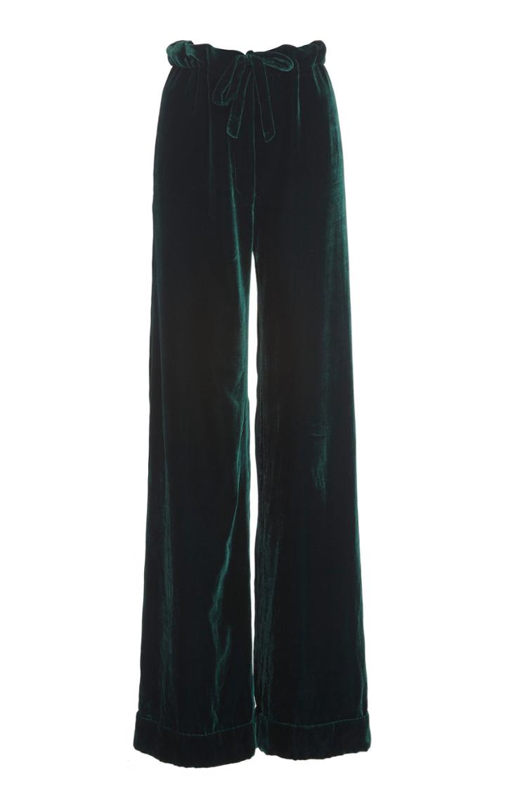 16arlington Cher Velvet Straight Leg Pants