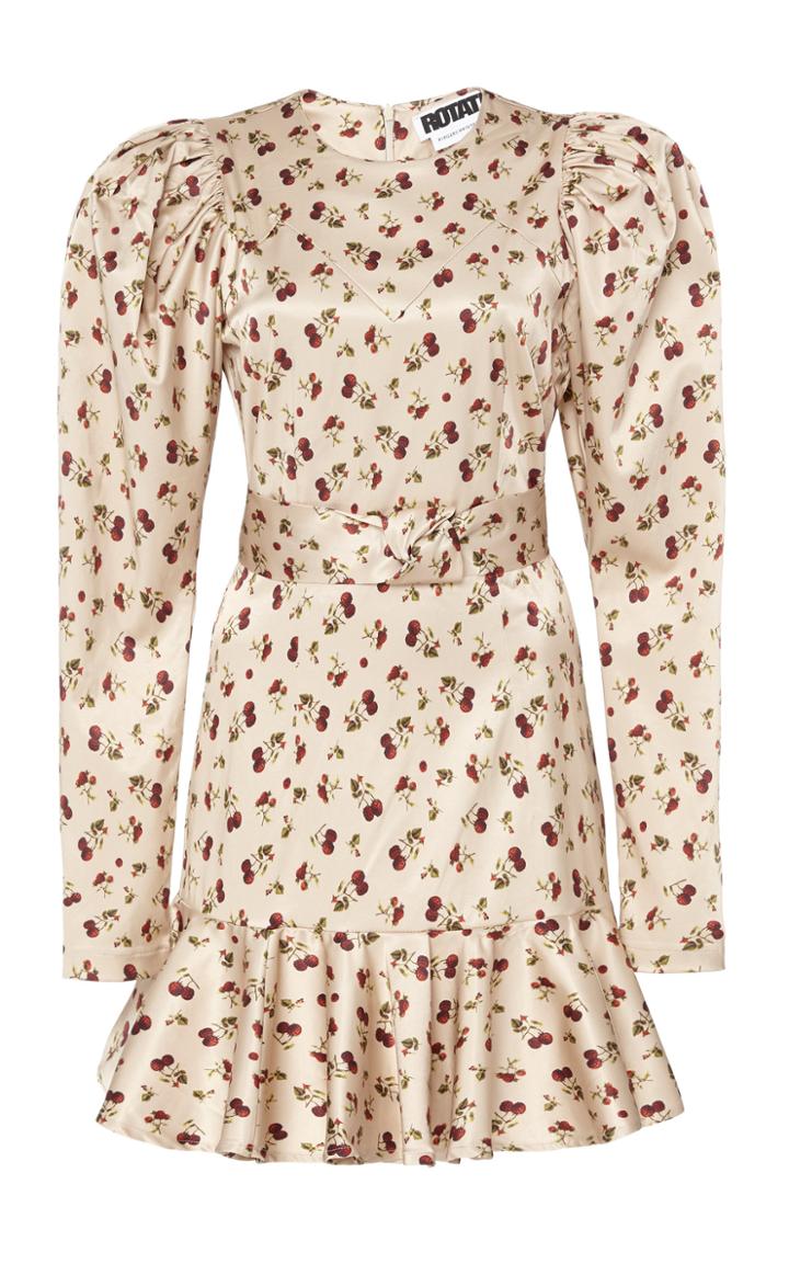 Rotate Shelly Belted Mini Dress