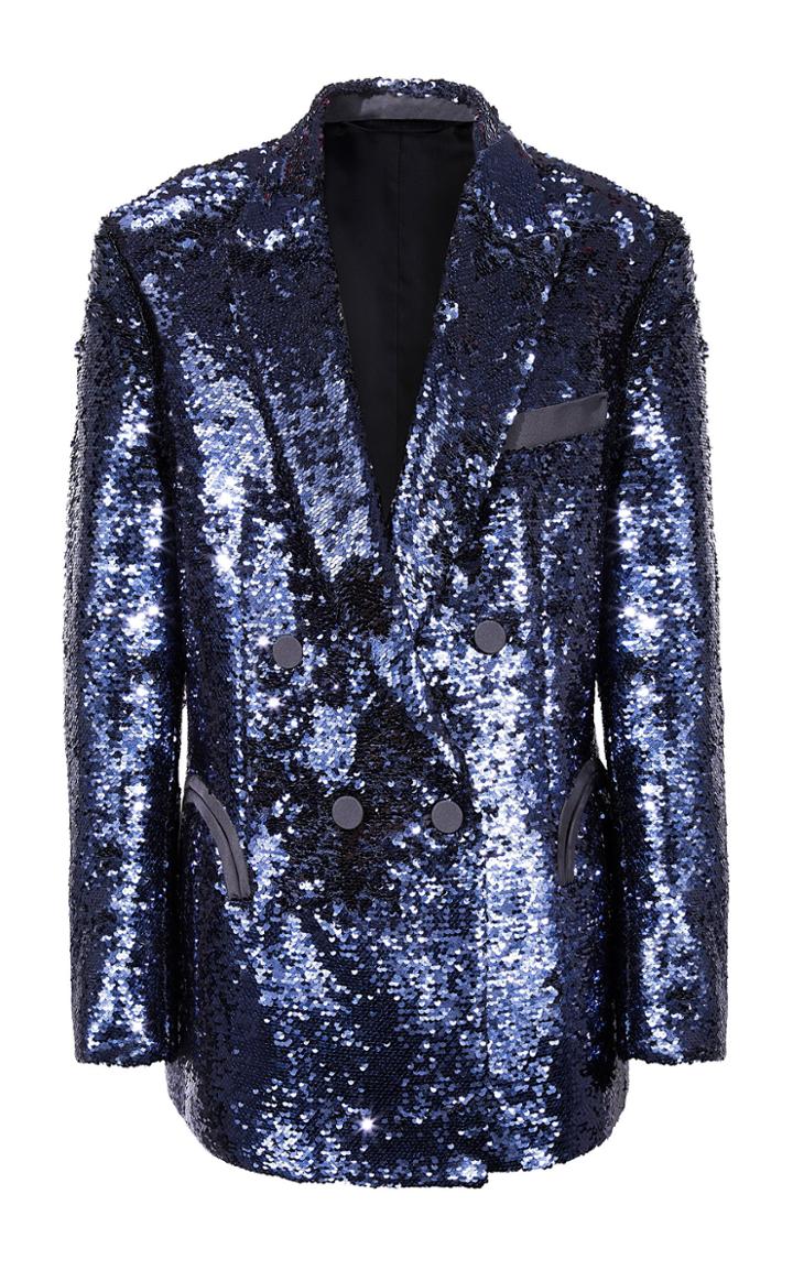 Moda Operandi Blaz Milano Kelpie Sequined Blazer Size: 0