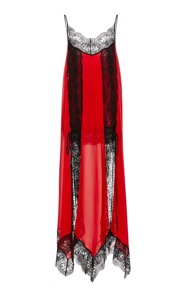 Christopher Kane Lace Trim Layered Dress