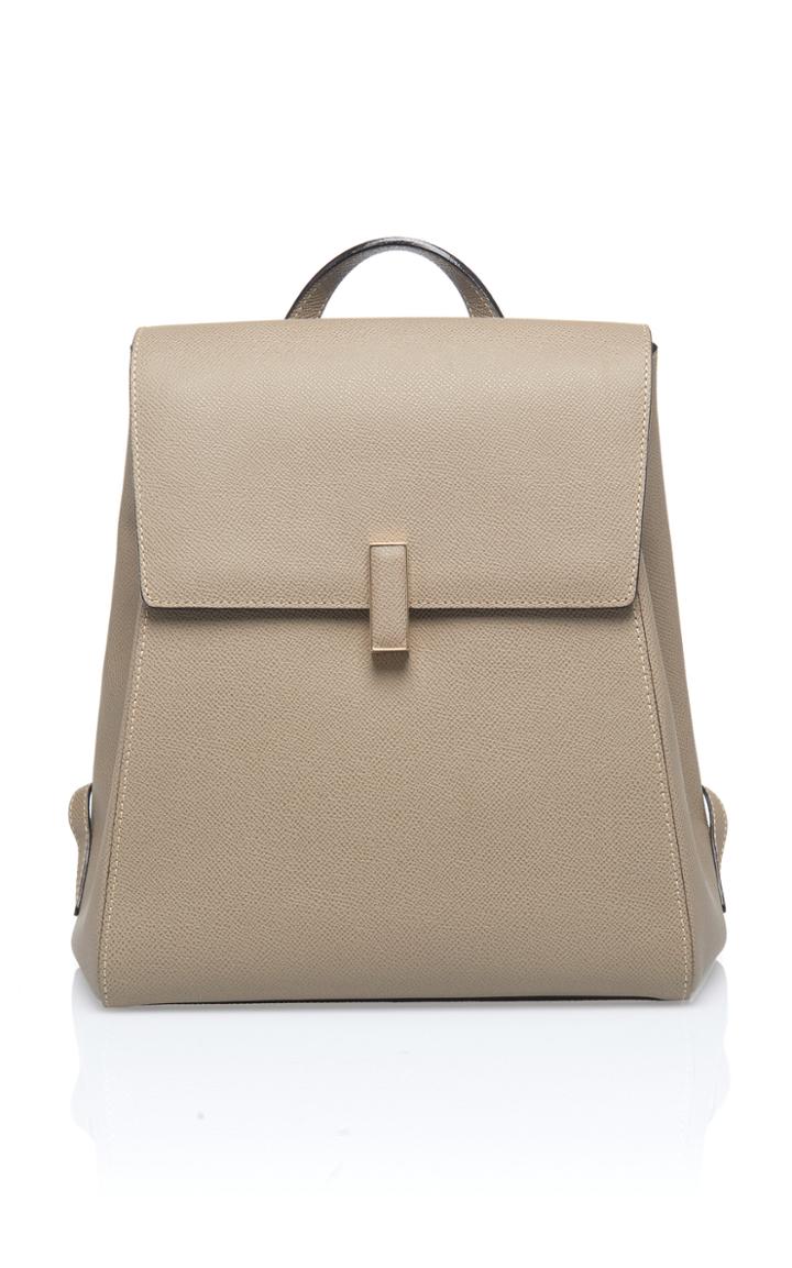 Valextra Zaino Iside Leather Backpack