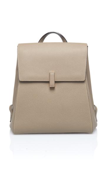 Valextra Zaino Iside Leather Backpack