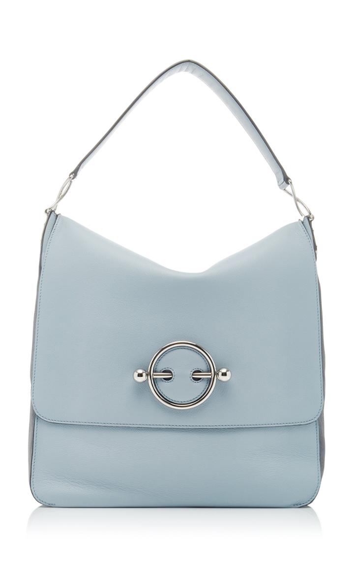 Jw Anderson Disc Leather Hobo Bag