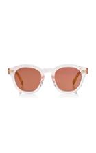 Oliver Peoples Boudreau Round-frame Acetate Sunglasses