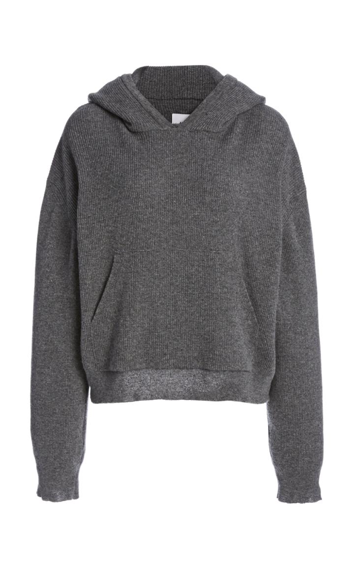 Nanushka Mog Cotton-jersey Hooded Sweatshirt