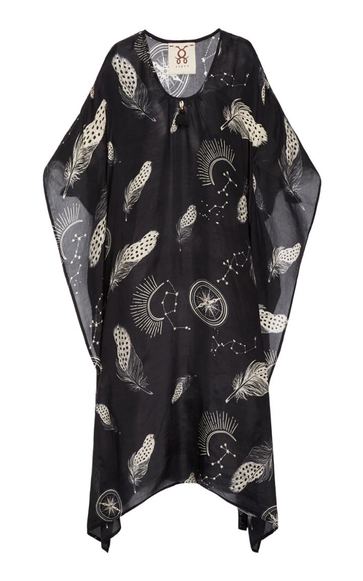 Figue Amelie Printed Silk Caftan